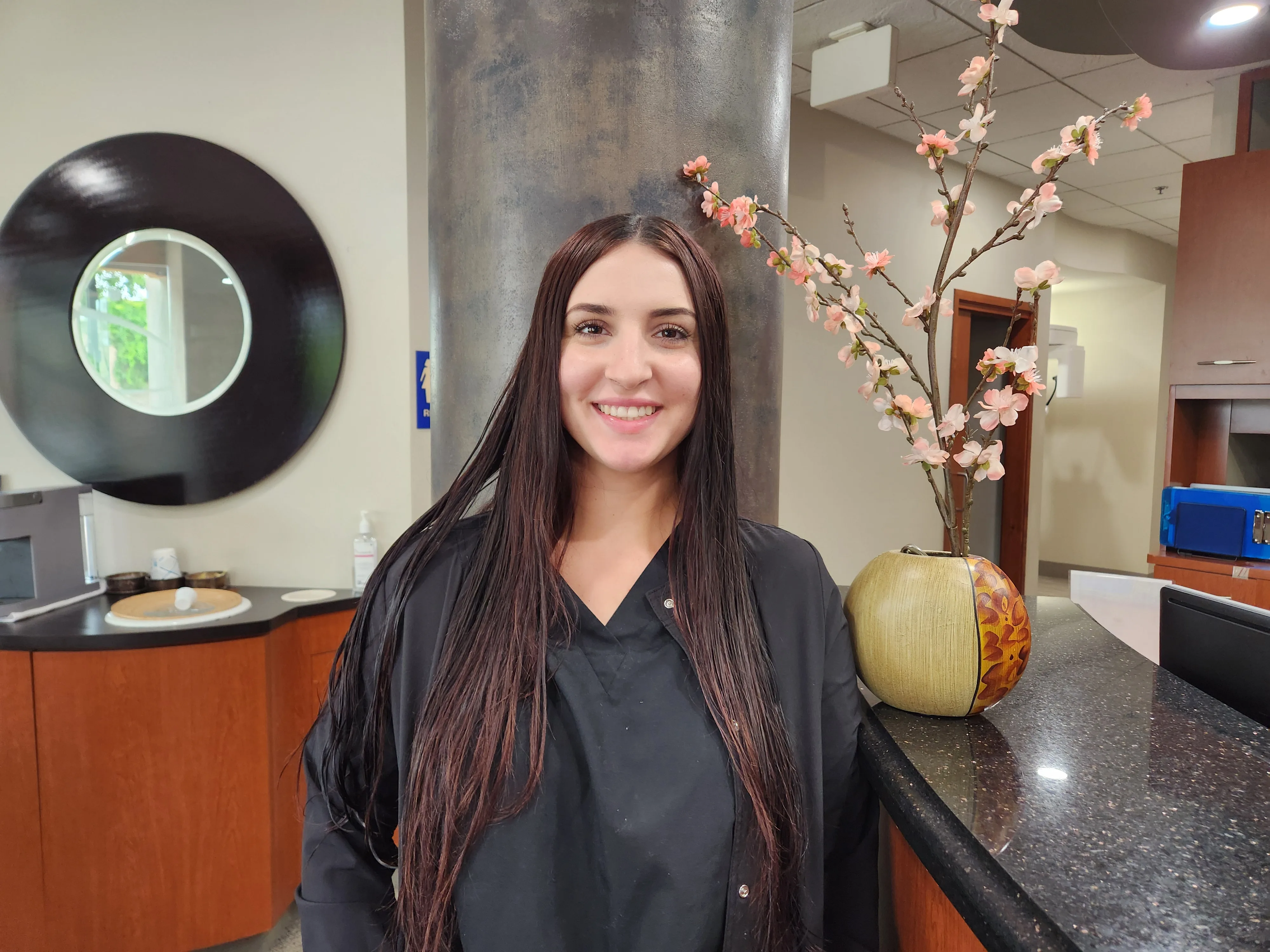Portrait of Liliana Dominguez, Dental Assistant at Designing Smiles at Mission Hills